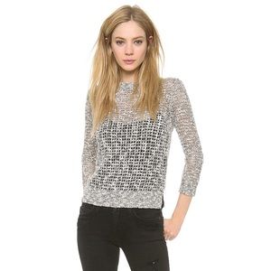 Theory Rainee Point Knit Sweater P XS